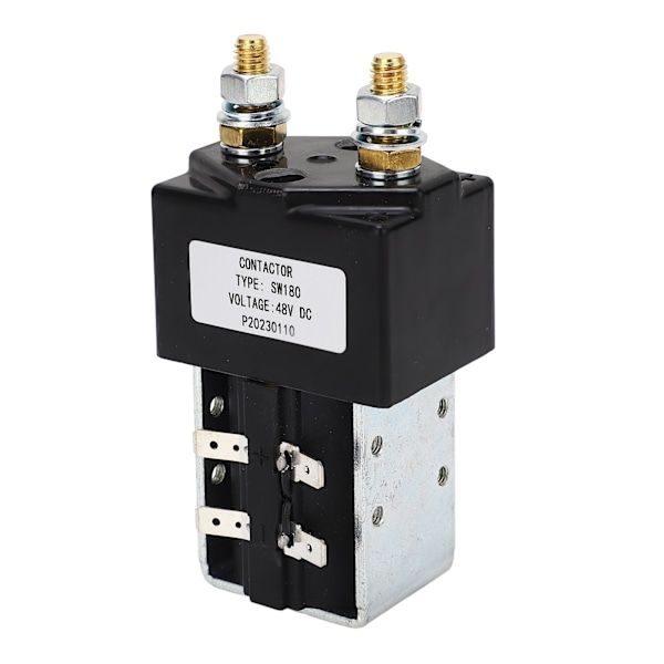 DC Kontaktor Solenoid Metallegering Heavy Duty 48V SW180 for Golf Cart Truck Gaffeltruck