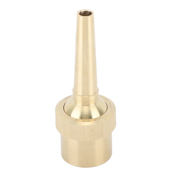 BEMS Brass Direct Fountain Nozzle Female Screw Connection Spherical Joint Adjustable Direct Fountain Nozzle for Pond Garden G1in