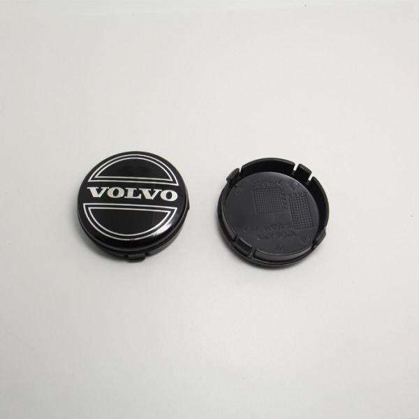4 kpl sopii Volvo S40 S60 S80L XC60 XC90 pyörän cap merkki 64mm full black