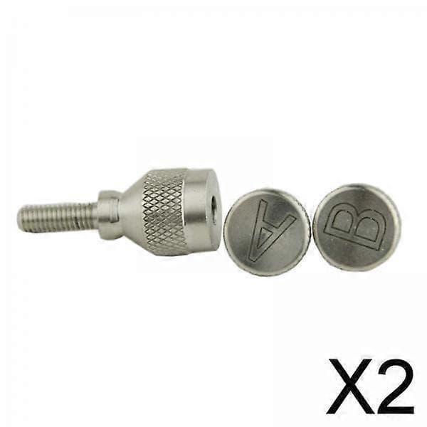 2x Saksofonhalsskruer