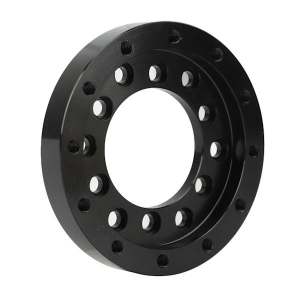 Rattadapter Svart platta CNC aluminiumlegering för Logitech G25 G27 G29 G920 13 14in Ratt 73mm/2.87in