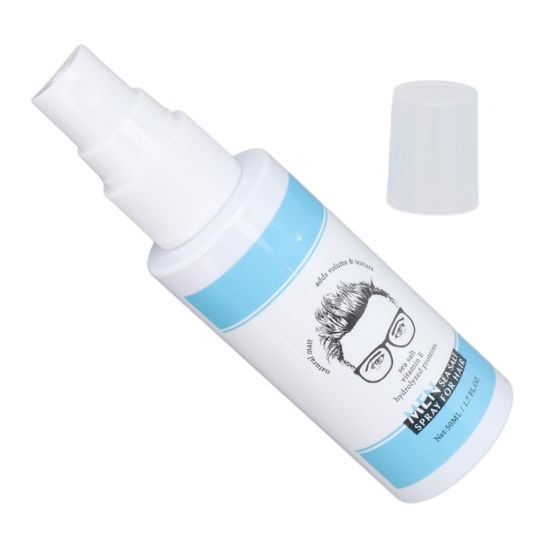 TIMH havssaltspray 50 ml tjockare glänsande Hanterbar mjuk glansig uppfriskande texturerande spray för män