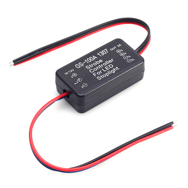 Køretøjsbil GS-100A 1307 LED Bremsestoplys Strobe Flash Modul Controller AP