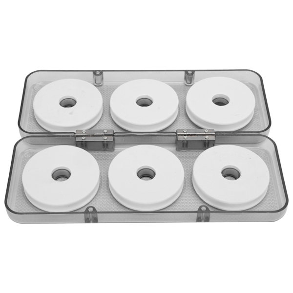 6 stk Fiske Plast Skum Spole Fiske Line Lagring Lokke Rig Holder Organizer Tilbehør