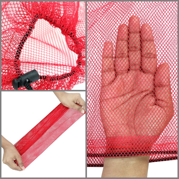 【BEMS】Mesh Laundry Bags, 10 Pcs. Multicolor Travel Laundry Bag and Drawstring Laundry Bag Set