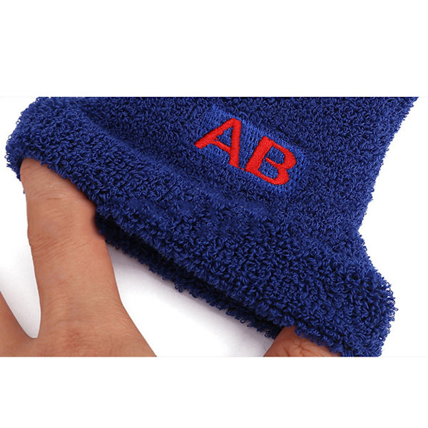 Kompressionsärm för handledsskydd utomhus Sportarmband Svett Absorberande Wrap Guard (Blå)