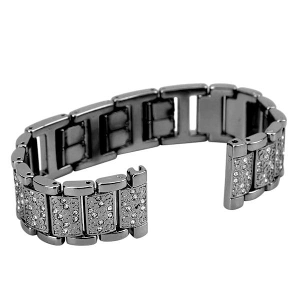 Glansfuldt Smartwatch Armbånd til Samsung Gear S3/Gear2 R380/Gear2 Neo R381/Live R382 (Sort)