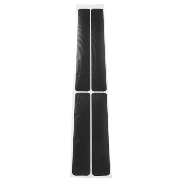 4 st Dörrtröskelskydd Dekoration Anti-Repor 3D Kolfiber Universal