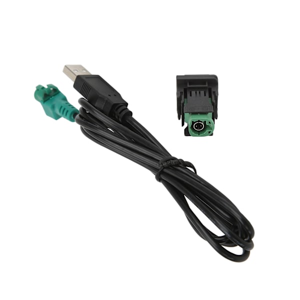 Bilradio USB-omkopplarpanel Kabeladapterenhet Ersättning för Octavia Fabia RCD510 RCD310