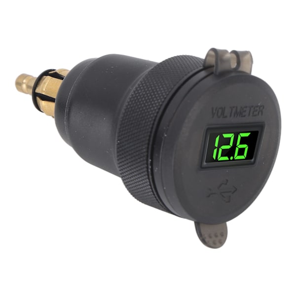 USB Billader QC3.0 PD Port Hurtiglading Strømadapter Lader for 1 2 3-serien DC12 til 24V EU-grensesnitt Grønn