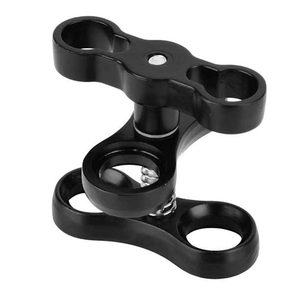 Mini Butterfly Ball Clip Dykke Lys Klemme Adapter Mount for Gopro i Aluminium Legering
