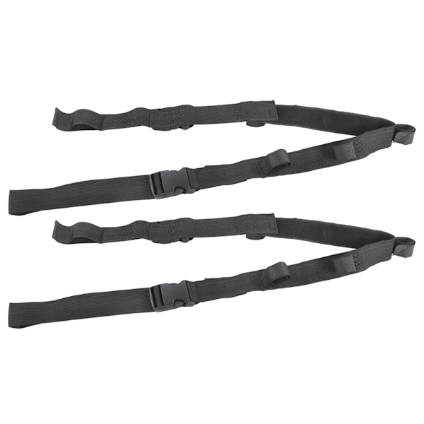 2 stk. Bil Fiske Stang Holder Justerbar Fiksering Bil Fiske Stang Holder Rem Bærbar Stativ