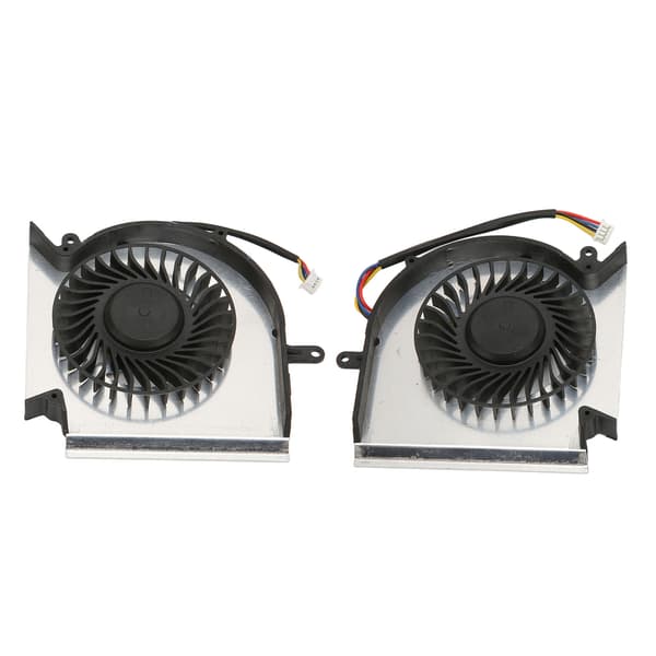 Utskifting av CPU GPU kjølevifte kompatibel med MSI GE75 GP75 GL75 WE75 GE63 GP63 GL63 GV63 GE73 GL73VR 4-pinners DC 5V 0.55A GPU-vifte CPU GPU-vifte