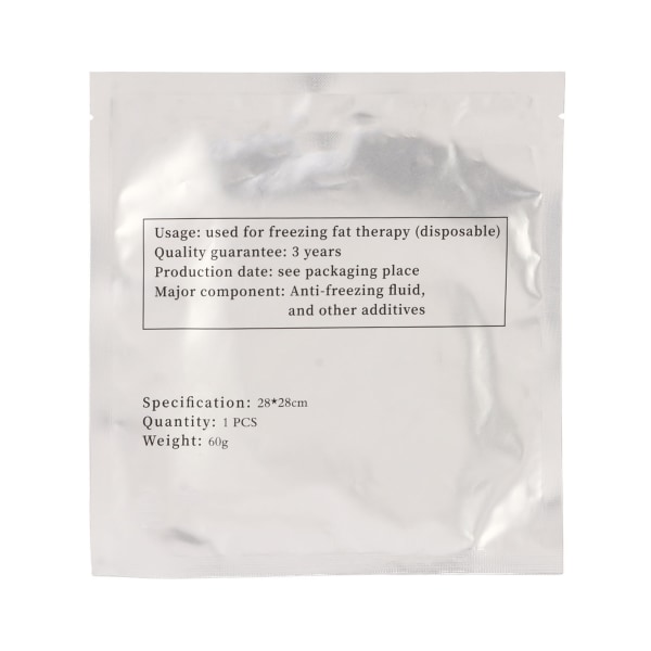 2,1 oz frysemembranfilm slankende opstrammende hud tykkere fedtfrysemaskinemembraner ++/