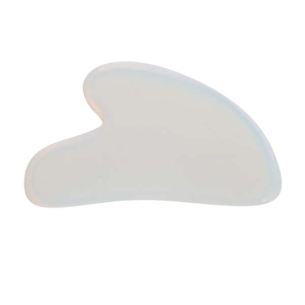 Naturlig opal skrapeplate Body Guasha Board Ansiktsmassasjeapparat Helsepleieverktøy++/