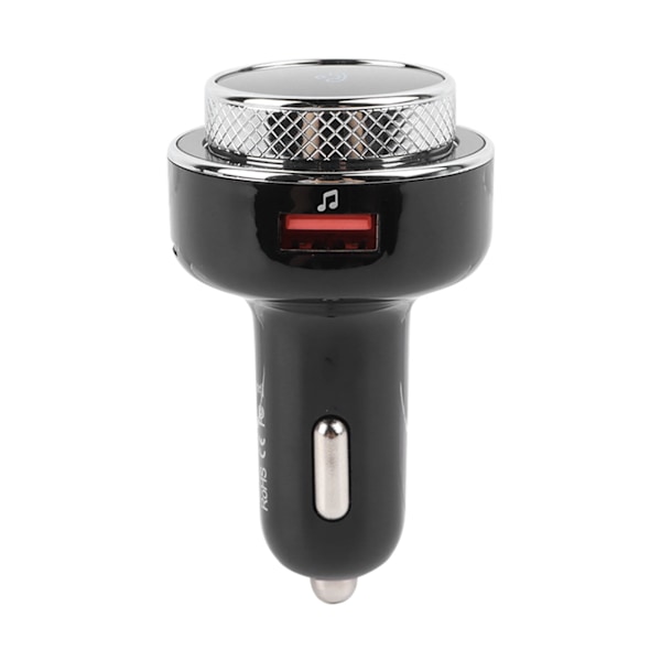 Bluetooth 5.0-sender Trådløs håndfri opkald MP3 Audio Musik Stereo Adapter til bil