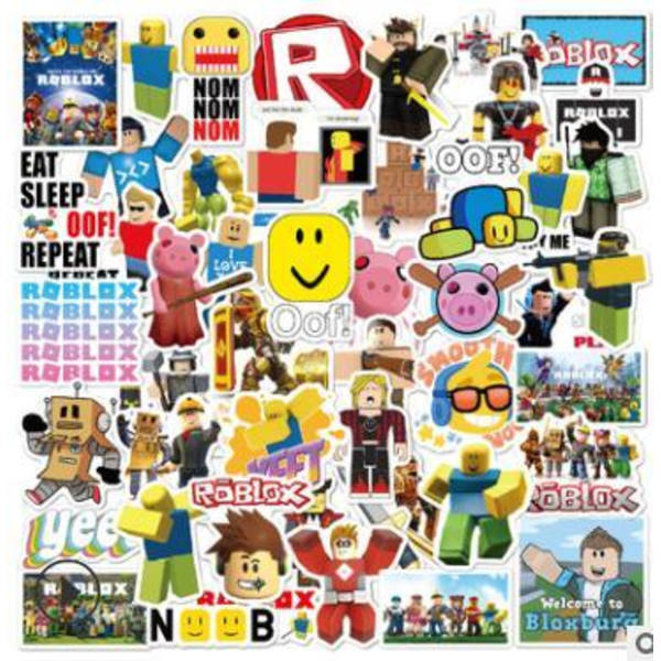 【BEMS】50 stk Roblox-klistremerker