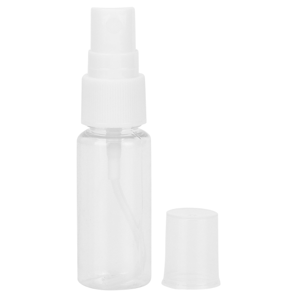 Mini Tom Tomflaske Transparent Påfyllbar Fin Tåke Kosmetikk Sprayflaske 15ml