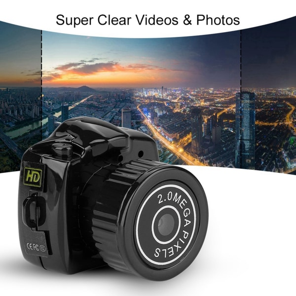 32 Gt TF Card -mikrodigitaalikamera Selkeät valokuvat &amp; Videos Mini Video Recorder++
