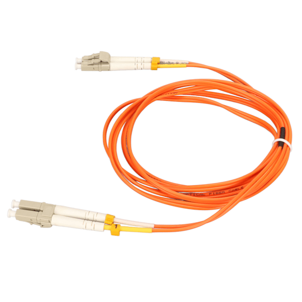 Fiber Patchkabel OM2 Kjerne 2M LC til LC Duplex Multimode Fiberoptisk Kabel for SFP Transceivere Ethernet-brytere