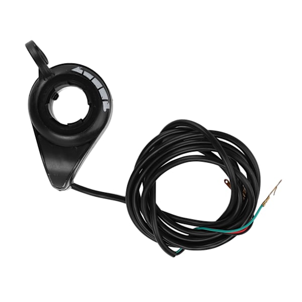 Tommelfingergashastighedsregulator 24V 36V 48V 60V 72V til elcykler scootere 7/8in styr