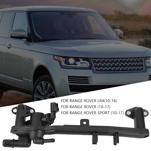 Bilvärmare Manifoldrör Kylvätskefläns med Sensor LR018273 för Range Rover