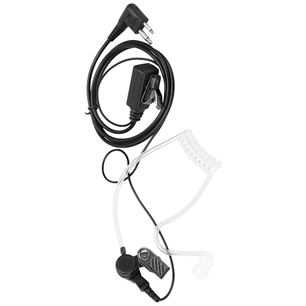 Walkie Talkie Øretelefon Lufttube Øretelefon Headset ABS til Motorola CLS1110 CLS1410 To-vejs Radio