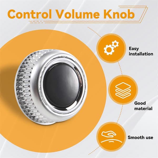 【BEMS】Volume Control Knob Compatible with A4 B8 S4 A5 S5 Q5 8T0919070B MMI Adjustable Rotary Button