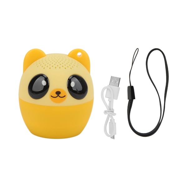 TIMH Pet Mini Bluetooth-højttaler Cute Animal Wireless-højttaler med Selfie-funktion til børn Lille bjørn
