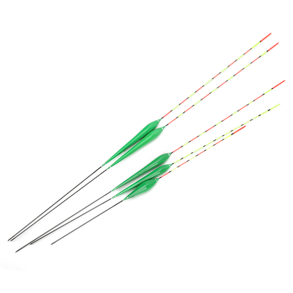 5 stk Fiskeflytere Bobbers Slående Elv Sjø Høy Sensitivitet Balsatre Bobbers for Ferskvannsfiske