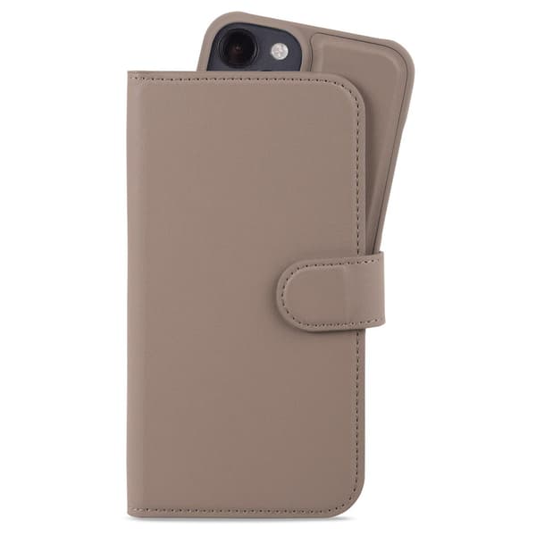holdit Kompatibel med iPhone 15 2i1 Magnet Plus Cover / Etui Ruskind Brun 42