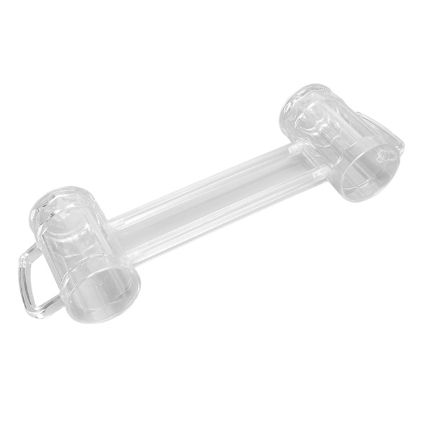 Dobbelt sammenføyd dryppsikker akryl ølglass 430ml - Perfekt for bar, KTV