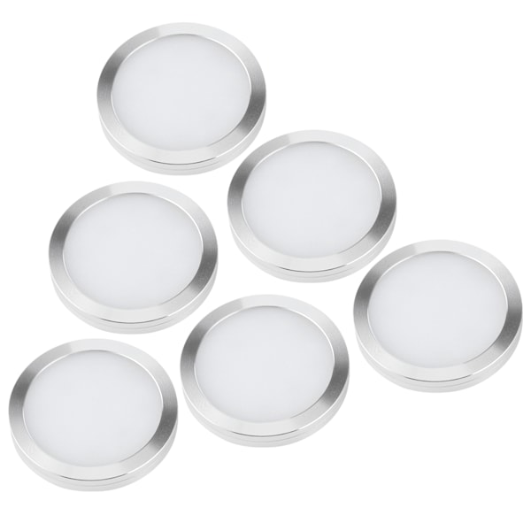 6 stk. indvendige LED spotlights 12V fjernbetjeningslamper til T4 T5 Campere Campingvogn Autocamper