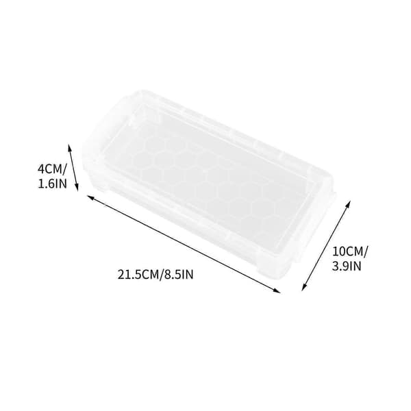 Skolmaterial Pennfodral, Transparent Plastpennfodral Plast