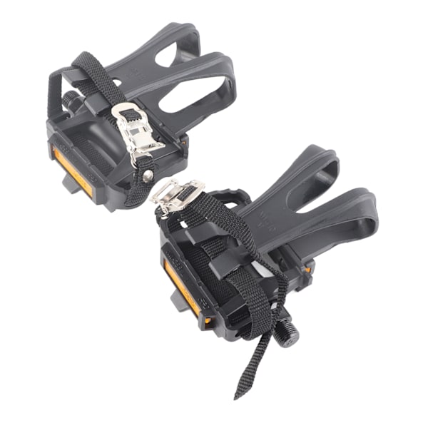 1 Par Nylon Cykelpedaler Tåklämmor Remmar för Fixie Mountain Bikes Tillbehör