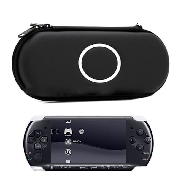 【BEMS】PSP 1000 2000 3000 Portable Compatible Storage Case Compatible with Game Consoles Blue