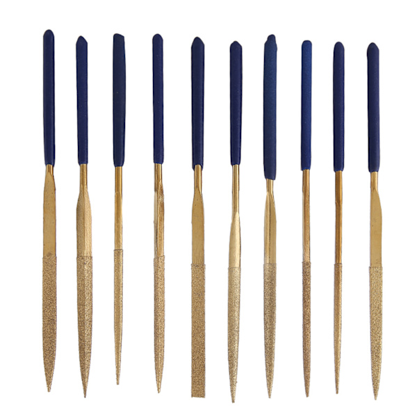 10-pack slipstenar med diamantbeläggning i titanlegering, reparationsverktyg