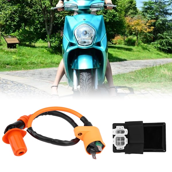 2st Tändspole DC CDI Box Kit för Kymco SYM Vento Scooter GY6 Motor 125CC 150CC