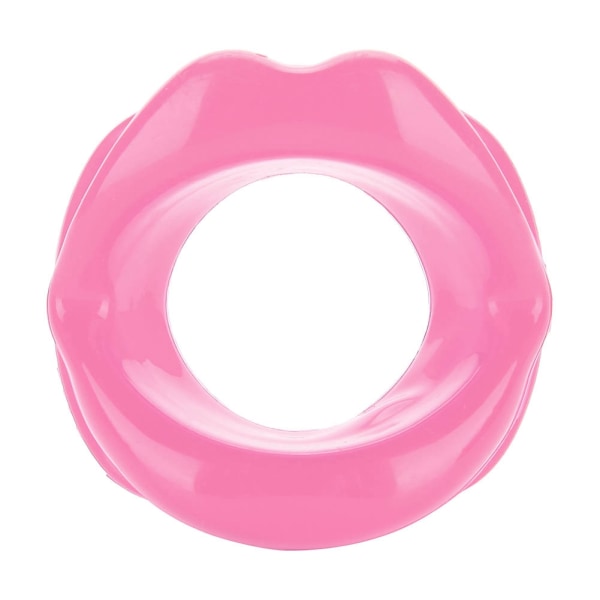 TIMH Silikone Face Lifting Lip Exerciser Mund Muskelstrammer Stramning Anti-rynkeværktøj Pink