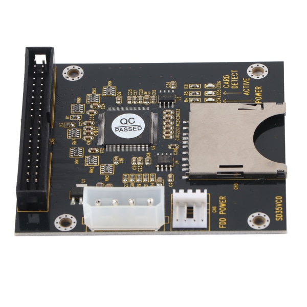 SD til 3,5 tommer IDE SD/SDHC/SDXC/MMC-hukommelseskort til IDE 40-pin han-adapter ++
