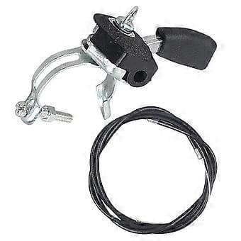 【BEMS】Throttle Replacement Compatible with Gasoline Tillers Power Trowels 168F 170F Switch (Switch+1.25m Cable)