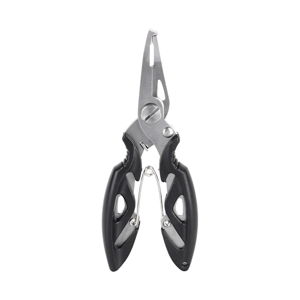 Fiskepliers, Split Ring-Sax, Trådlinjeskärare, Krokhållare, Tackle Bag Svart