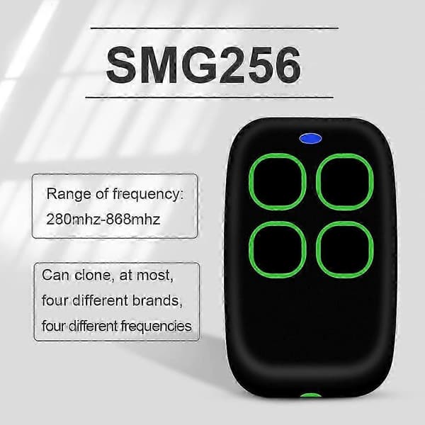 【BEMS】Compatible LiftMaster TX4EVF TX2REV TX4REV Garage Door Opener 868MHz Rolling Code LiftMaster Remote Control Gate Opener Transmitter yellow