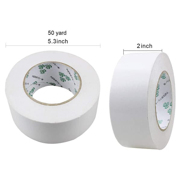 50 mm x 50 m dubbelhäftande högviskös lättrivbar tejp[BEMS]