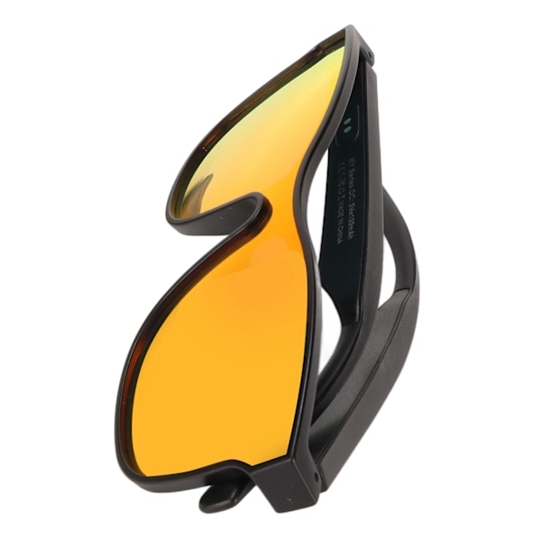 Bluetooth Briller Moderne Elegant Berøringskontroll HiFi Stereo Lyd Smart Briller for Sport Musikk Gåing Rød