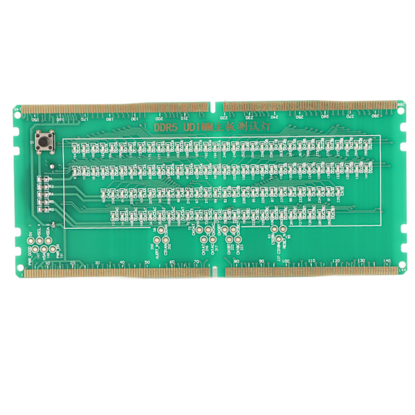DDR5 Hukommelsestester Desktop DDR5 Hukommelsestester Hovedkort Vedligeholdelses Testkort med Lysdioder