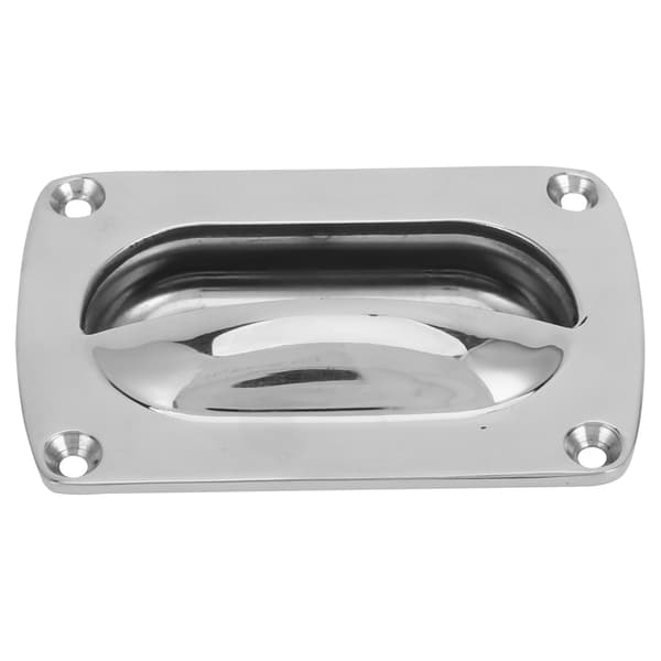 【BEMS】Flush Pull Håndtak 304 dørutstyr i rustfritt stål Kompatibel med Yacht Hatch RV Møbelskap