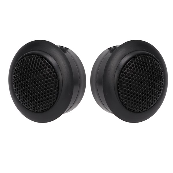2 stk./sæt Bil Dome Diskanthøjttalere 35‑150W højfrekvensrespons Sort Universal til Auto Audio System