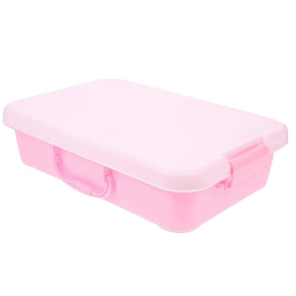 Sandlåda Barnleksak Bakgårdslek Bärbar Magmuskel Rosa Förvaring Hållbar 1-pack