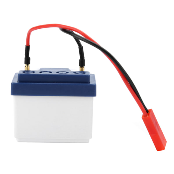 Simuleringsbatteri Lågspänningslarm Tillbehör Passar för SCX10/TRX4 1/8 1/10 RC Bilmodell Vit